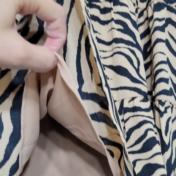 Rebecca Minkoff Zebra Print Mini Dress - Picture 10 of 15